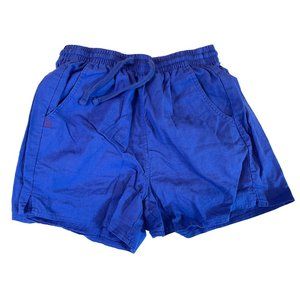 BDG Urban Outfitters Women Athletic Shorts Drawstring Waist 100% Cotton Blue S
